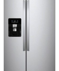 Whirlpool ADA 33" Monochromatic Stainless Steel Side-By-Side Refrigerator