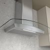 Zephyr Ravenna 30" Stainless Steel With Clear Glass Wall Hood