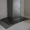 Zephyr Ravenna 30" Black Stainless Steel With Smoke-Gray Glass Wall Hood
