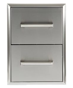 Coyote Stainless Steel Two Drawer Cabinet