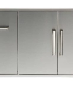 Coyote Stainless Steel Combination Storage: Drawer And Double Access Doors