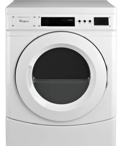 Whirlpool ADA 27" White Commercial Electric Front-Load Dryer, Non-Vend