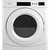 Whirlpool ADA 27" White Commercial Gas Front-Load Dryer, Non-Vend