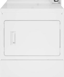 Whirlpool 27" White Commercial Gas Super-Capacity Dryer, Coin-Slide And Coin-Box