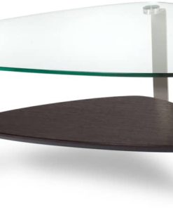 BDI Dino Small Espresso Stained Oak Triangular Coffee Table