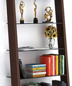 BDI Eileen 5156 Chocolate Walnut Bookshelf