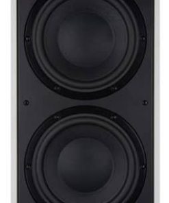 Bowers & Wilkins Dual 8" Black In-Wall Subwoofer
