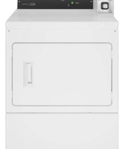 Maytag 27" White Commercial Gas Super-Capacity Dryer, Coin-Ready