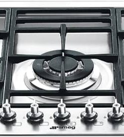Smeg Classic 30" Stainless Steel Gas Cooktop