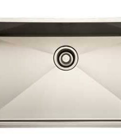 Rohl 32" Brushed Stainless Steel Single Bowl Sink