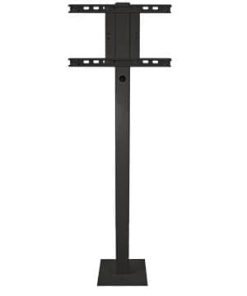 SunBrite Black Outdoor TV Deck Planter Pole