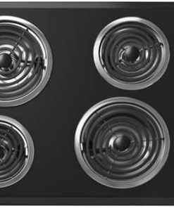 Whirlpool 30" Black Electric Cooktop