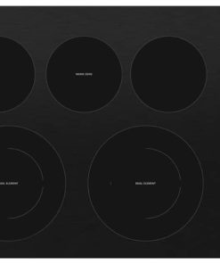 Whirlpool ADA 30" Black Electric Ceramic Glass Cooktop With Two Dual Radiant Elements