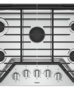 Whirlpool 30" Stainless Steel Gas Cooktop With Griddle