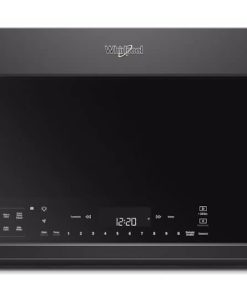 Whirlpool 1.9 Cu. Ft. Black Smart Over-The-Range Microwave With Scan-To-Cook Technology