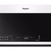 Whirlpool 1.9 Cu. Ft. White Smart Over-The-Range Microwave With Scan-To-Cook Technology
