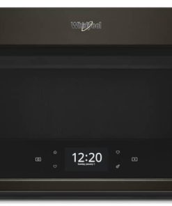 Whirlpool 1.9 Cu. Ft. Fingerprint Resistant Black Stainless Smart Over-The-Range Microwave With Scan-To-Cook Technology
