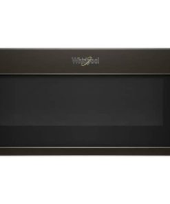Whirlpool 1.1 Cu. Ft. Fingerprint Resistant Black Stainless Steel Low Profile Microwave Hood Combination