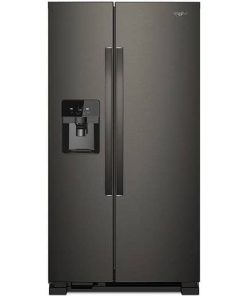 Whirlpool ADA 36" Fingerprint Resistant Black Stainless Steel Side-By-Side Refrigerator