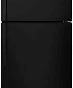 Whirlpool ADA 33" Black Top-Freezer Refrigerator