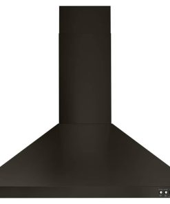 Whirlpool 30" Fingerprint Resistant Black Stainless Steel Contemporary Wall Mount Range Hood