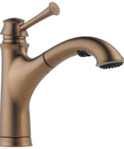 Baliza Single Handle Pull-Out Kitchen Faucet - Brushed Bronze