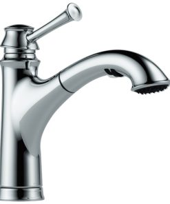 Baliza Single Handle Pull-Out Kitchen Faucet - Polished Chrome