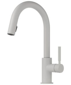 Solna Single Handle Pull-Down kitchen Faucet - Matte White
