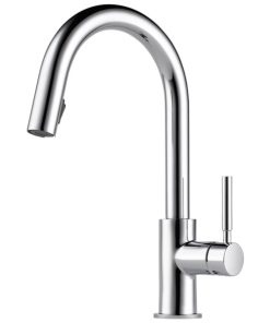 Solna Single Handle Pull-Down kitchen Faucet - Chrome