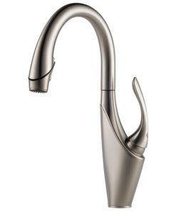 Vuelo Single Handle Pull-Down Kitchen Faucet - Stainless