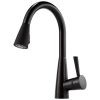 Venuto Single Handle Pull-Down Kitchen Faucet - Matte Black