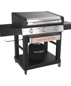 Blackstone 3-Burner Black & Stainless Steel 16,000 BTU 613 Sq. In.Outdoor LP Gas Griddle