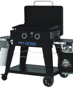 Pit Boss 2-Burner Black & Stainless Steel 26,000 BTU 421 Sq. In. Outdoor LP Gas Griddle