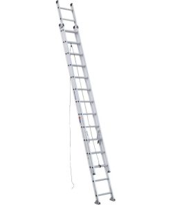 Werner 28 Ft. Aluminum Extension Ladder with 300 Lb. Load Capacity Type IA Duty Rating