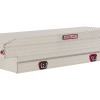 Weather Guard Saddle Truck Tool Box Aluminum Compact Clear