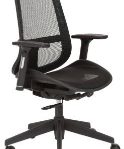 Euro Style Black Vahn Office Chair