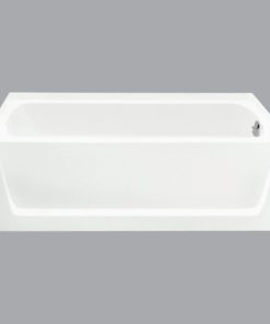 Sterling Ensemble 70012 Series 60 In. L X 32 In. W X 20 In. D Right Drain Bathtub in White