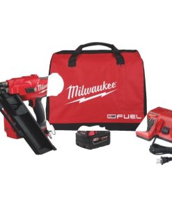Milwaukee M18 FUEL 18 Volt Lithium-Ion Brushless 30 Degree Cordless Framing Nailer Kit