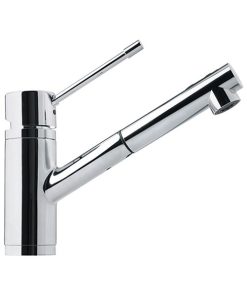 Single Lever Pull-Out Faucet with Dual Spray - Polished Chrome