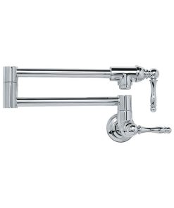 Chrome Farm House Wall Mounted Pot Filler