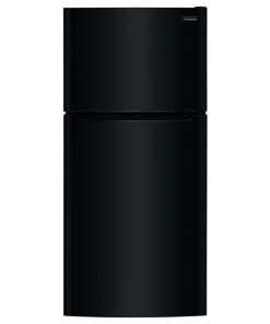 18.3 cu ft Top Freezer Black Refrigerator