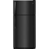 18 cu ft Top Freezer Black Refrigerator