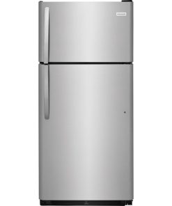 18 cu ft Top Freezer Stainless Refrigerator