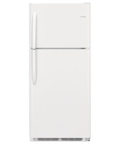 20.4 cu ft Top Freezer White Refrigerator