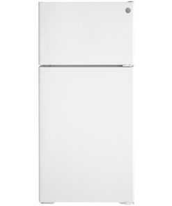16.6 cu ft Top Freezer White Refrigerator