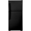 19.1 cu ft Top Freezer Black Refrigerator