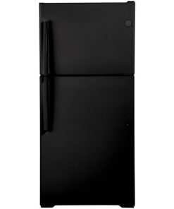 19.1 cu ft Top Freezer Black Refrigerator