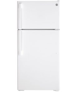 15.6 cu ft Top Freezer White Refrigerator