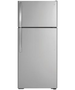 16.6 cu ft Top Freezer Stainless Refrigerator