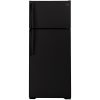 17.5 cu ft Top Freezer Black Refrigerator